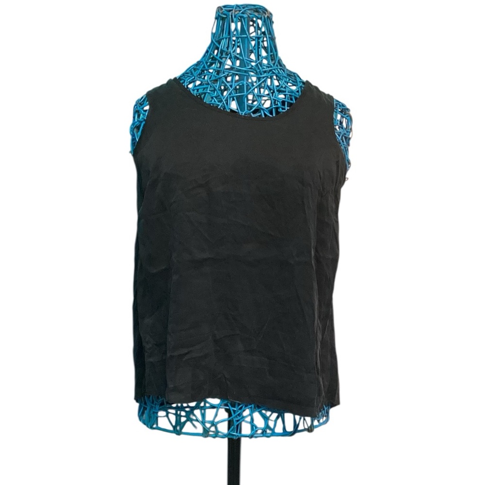 Silk Split Back Tank - Picture 2 of 6